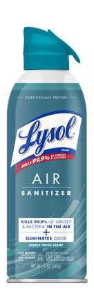 LYSOL® Air Sanitizer - Simple Fresh